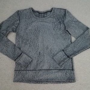 Lululemon Rush Hour Long Sleeve Running Athletic Shirt 4 - Luon Gray Thumbholes